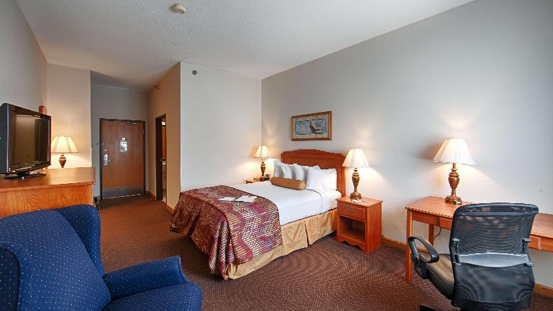 带大床的标准间, Best Western Of Huron