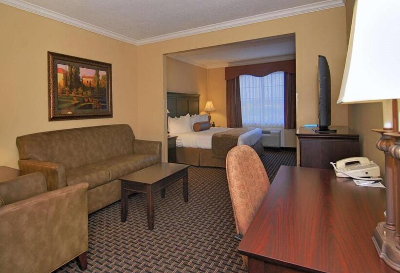 キングサイズベッドのスタンダードルーム, Best Western Plus Southpark Inn & Suites