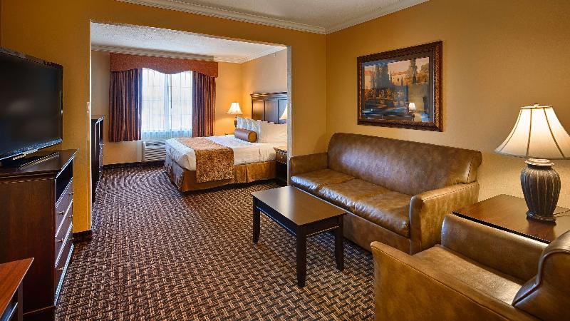 キングサイズベッドのスタンダードルーム, Best Western Plus Southpark Inn & Suites