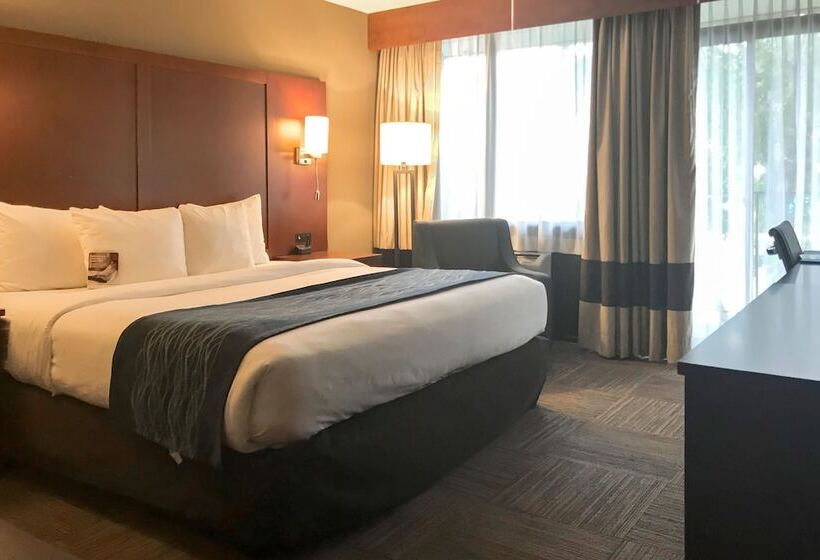 발코니가 있는 스위트, Comfort Inn Edgewater On Hudson River