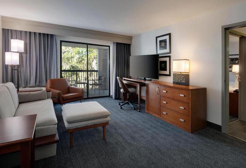 발코니가 있는 스위트, Courtyard Tampa North/i75 Fletcher