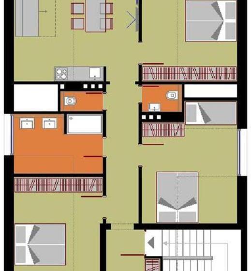 Апартаменты 3 Спальни, Pension Ferdinand