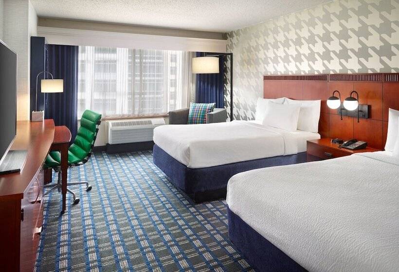 스탠다드 룸 더블 침대 2개, Courtyard Arlington Crystal City/reagan National Airport