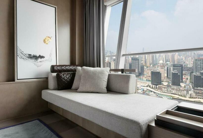 이그제큐티브 룸, Jw Marriott Marquis Hotel Shanghai Pudong
