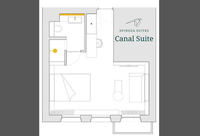 발코니가 있는 스위트, Spinoza Suites