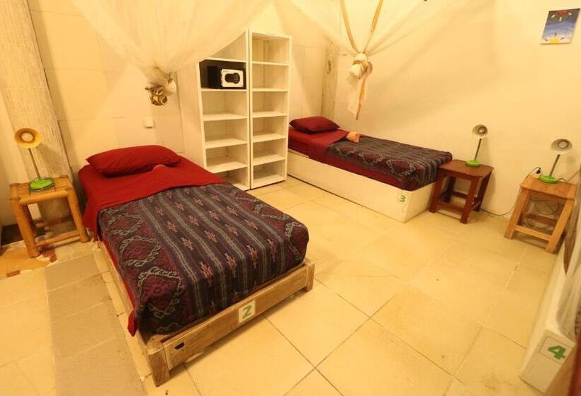 共用房间的床, Serenity Eco Guesthouse   Chse Certified