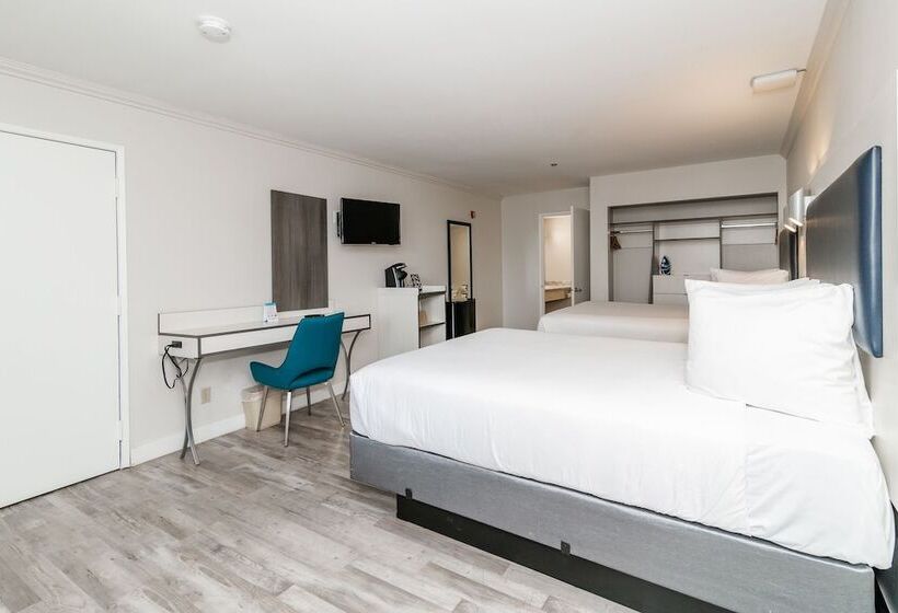 Номер Стандарт 2 Двуспальные Кровати, Art Hotel Laguna Beach