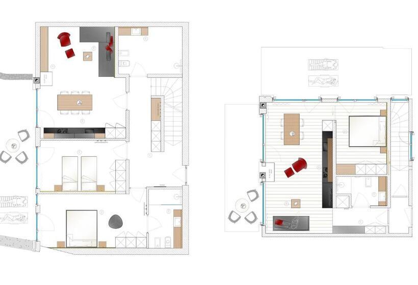 Шале 1 Спальня, Chalet & Appartement Zingerlehof Trens