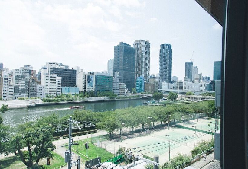 اتاق استاندارد یک تخته با سرویس بهداشتی مشترک, Noum Osaka