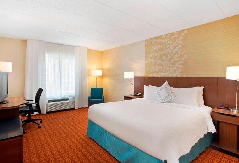 Standaardkamer met Kingsize Bed, Fairfield Inn & Suites Chicago Midway Airport