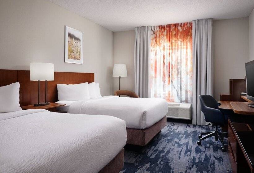 Номер Стандарт 2 Двуспальные Кровати, Fairfield Inn And Suites Austin South