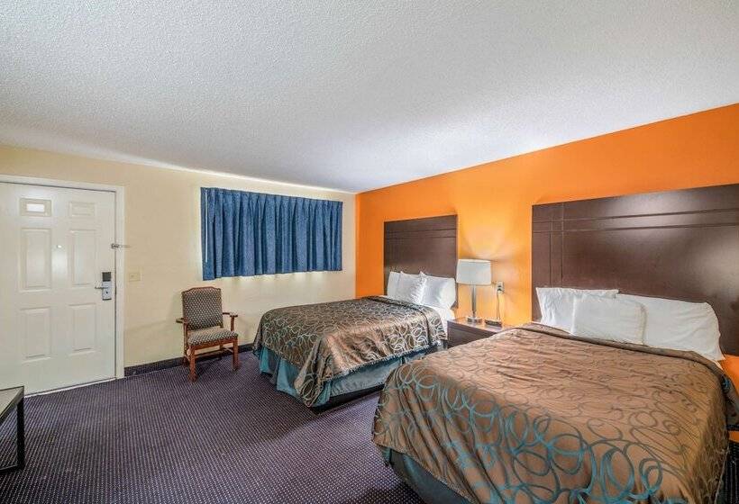 스탠다드 룸 더블 침대 2개, Americas Best Value Inn Giddings