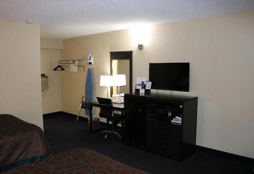 스탠다드 룸 킹사이즈 침대, Americas Best Value Inn Giddings