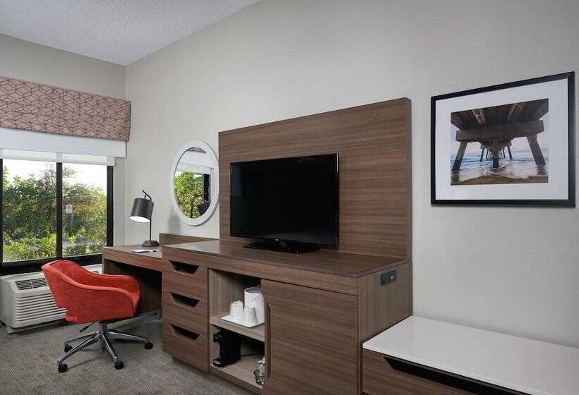 스탠다드 룸 더블 침대 2개, Hampton Inn   Jupiter/juno Beach