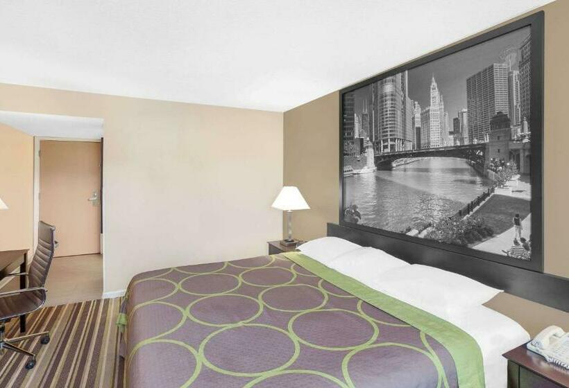 Habitació Estàndard Llit King, Super 8 By Wyndham Morton Grove/chicago