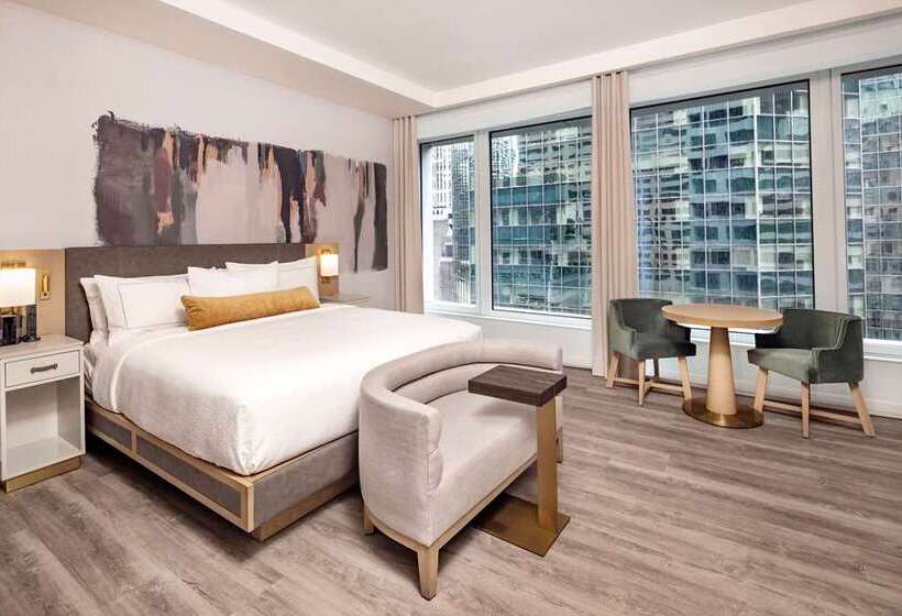스탠다드 룸 킹사이즈 침대, Hilton Newark Airport