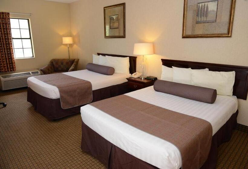 ２ダブルベッドのスタンダードルーム, Americas Best Value Inn Tunica Resort