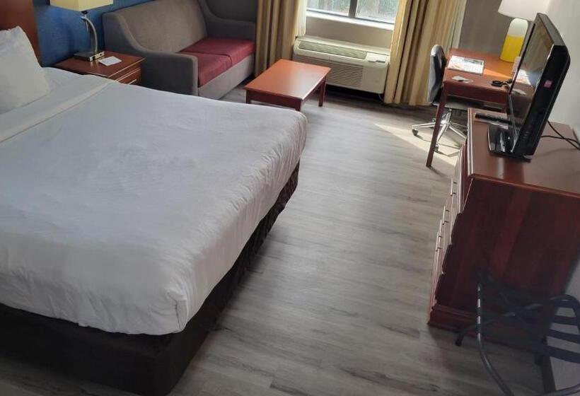 キングサイズベッドのスタンダードルーム, Comfort Inn Alpharettaatlanta North