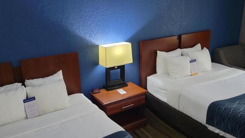 身障者適用キングサイズベッドルーム, Comfort Inn Alpharettaatlanta North