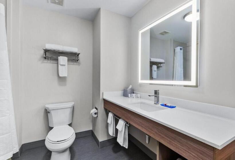 Номер Стандарт Кровать Кинг Адаптированный для Инвалидов, Holiday Inn Express New Albany, An Ihg