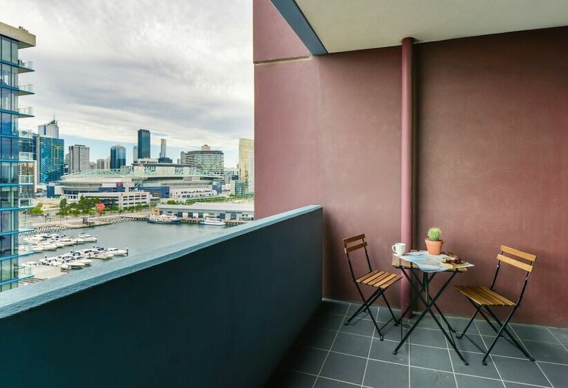 침실 2개 디럭스 아파트, Exquisite Apartments Docklands