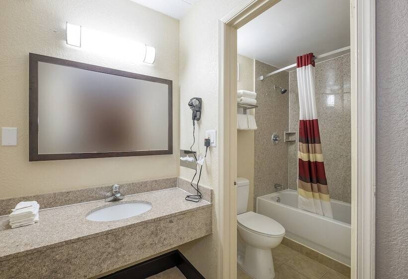 스탠다드 룸 더블 침대 2개, Red Roof Inn Fredericksburg North