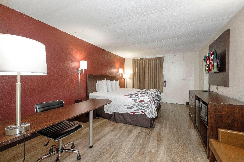 디럭스 룸 킹사이즈 침대, Red Roof Inn Fredericksburg North