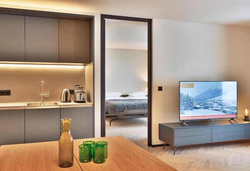 Апартаменты 1 Спальня, Warth52 W52 Apartments