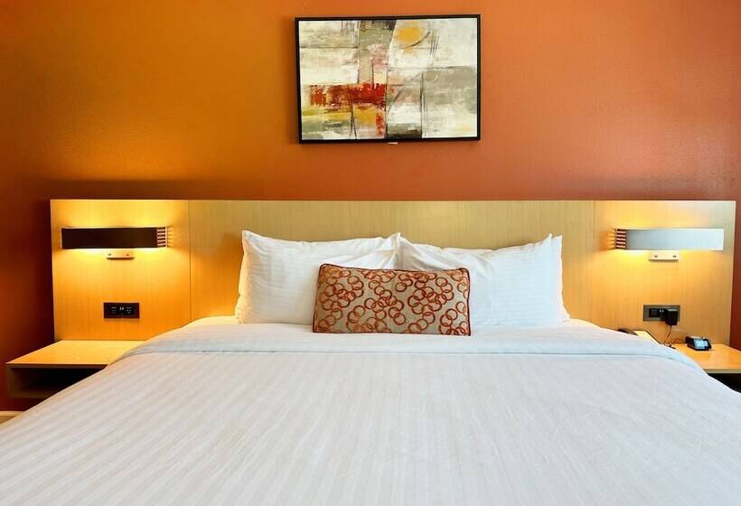 اتاق استاندارد با تخت بزرگ برای معلولان, Lincoln Hotel Monterey Park Los Angeles