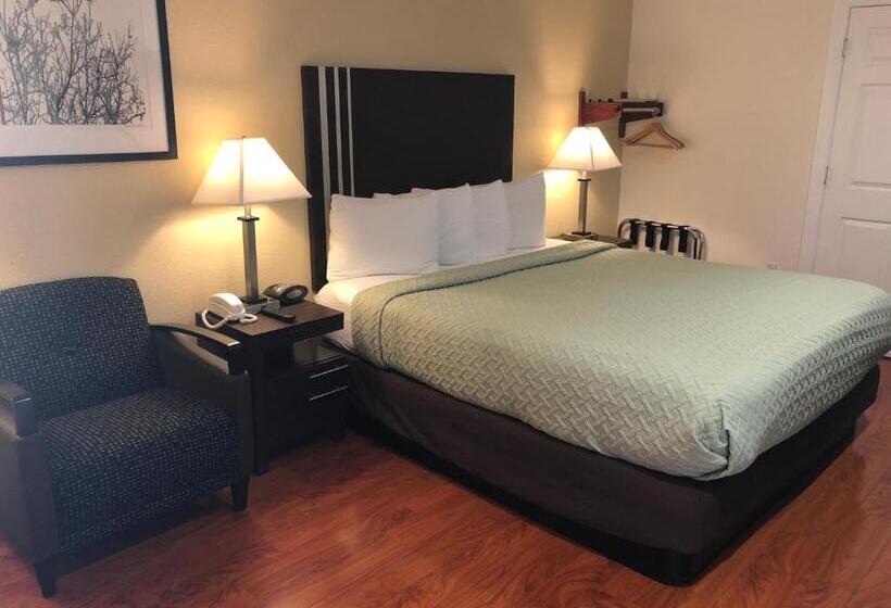 Chambre Standard Lit King Size Adaptée aux Personnes à Mobilité Réduite, Lombard Plaza Motel