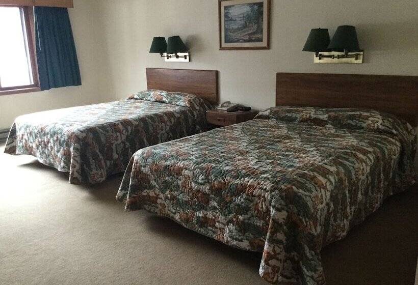 Номер Стандарт 2 Двуспальные Кровати, Great Northern Motel