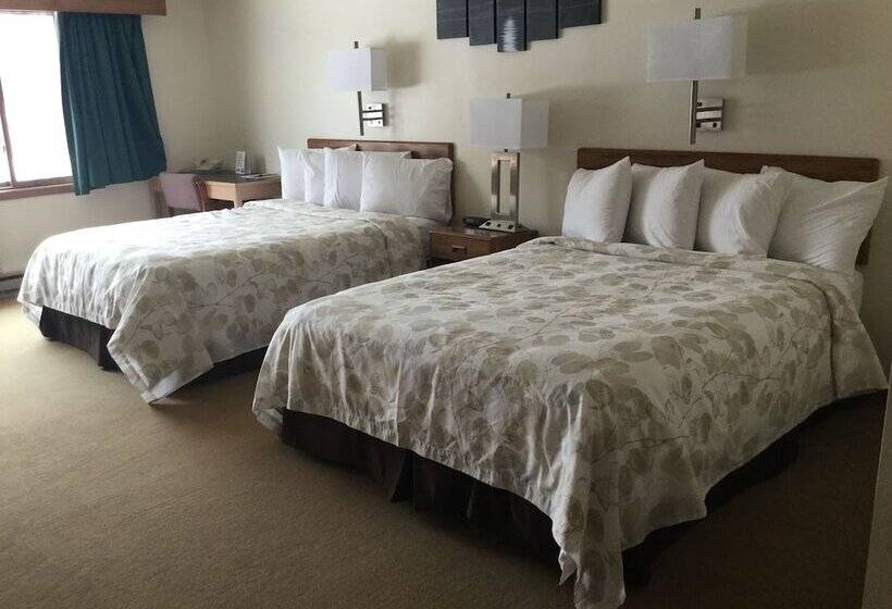 Номер Стандарт 2 Двуспальные Кровати, Great Northern Motel
