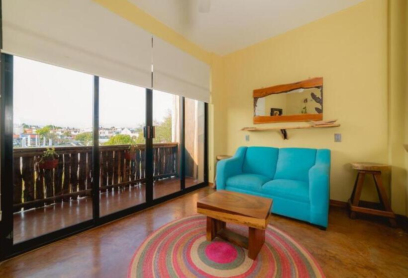 ２ベッドルームのスーペリアアパートメント, Madre Tierra Hotel & Coworking & Hostal