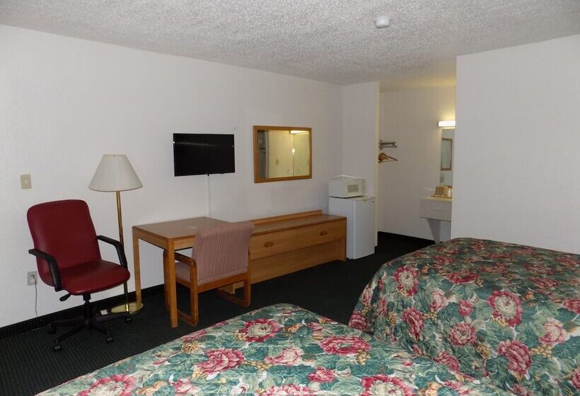 اتاق استاندارد با 2 تخت دوبل, Topeka Plaza Inn