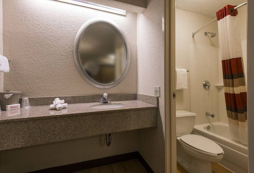 스탠다드 룸 더블 침대 2개, Red Roof Inn Huntington