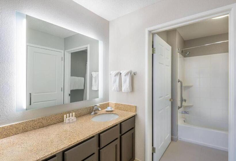 Suite Aangepast voor Gehandicapten, Residence Inn Indianapolis Downtown On The Canal