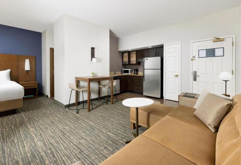 キングサイドベッドのスタンダードワンルーム, Residence Inn West Palm Beach