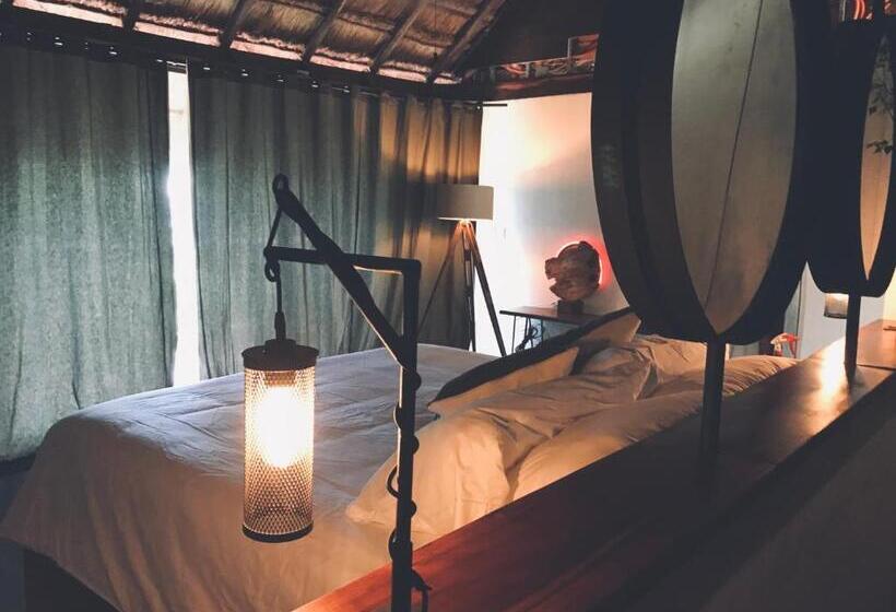 キングサイズベッドのスタンダードルーム, Libelula Tulum Beachfront