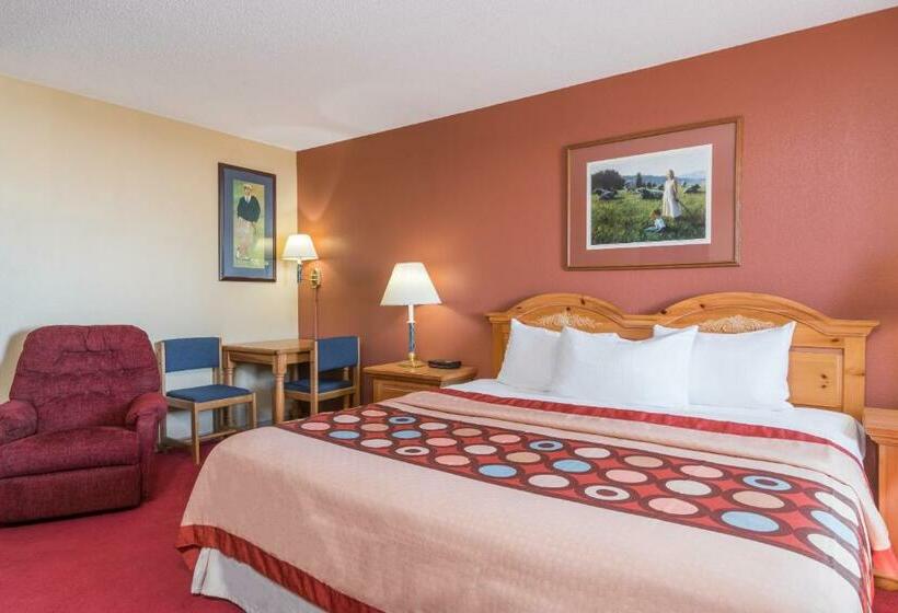 חדר דחוקס עם מיטת קינג, Super 8 By Wyndham Baxter/brainerd Area