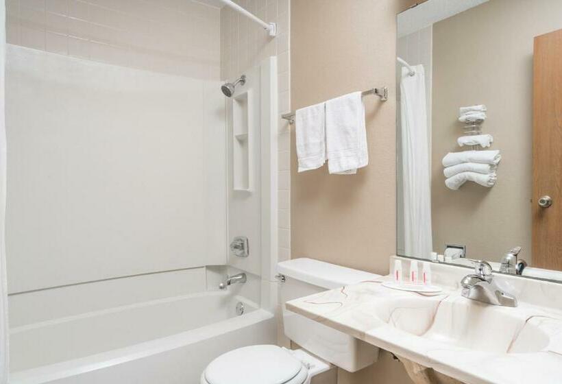 חדר דחוקס עם מיטת קינג, Super 8 By Wyndham Baxter/brainerd Area