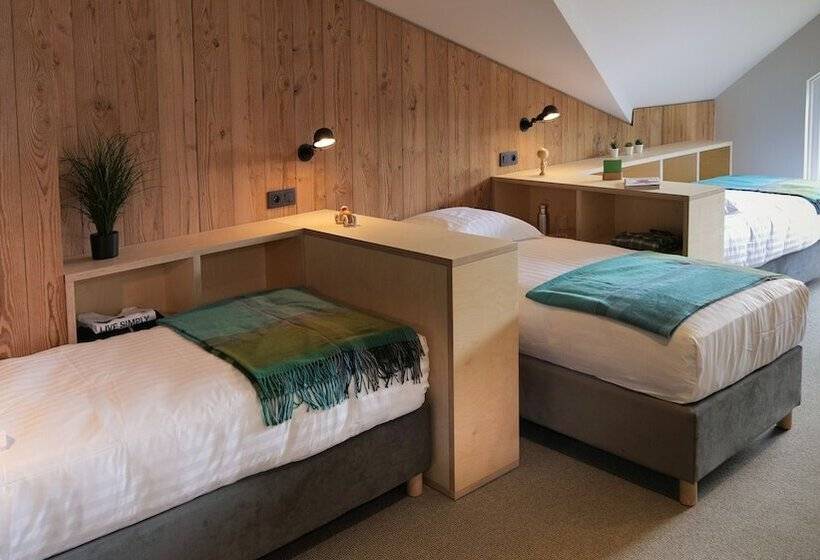 Семейный Номер Вид на Горы, Plan B Hotel   Living Chamonix