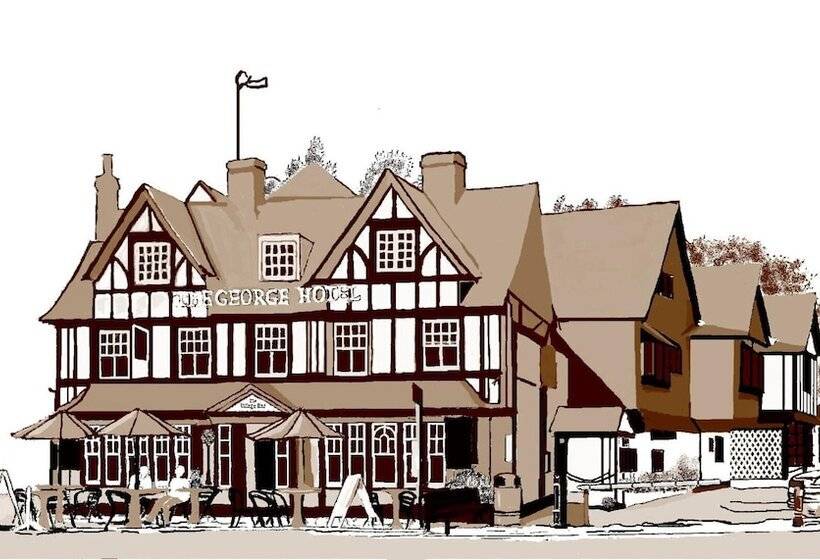 Номер Economy, The George Hotel Pangbourne