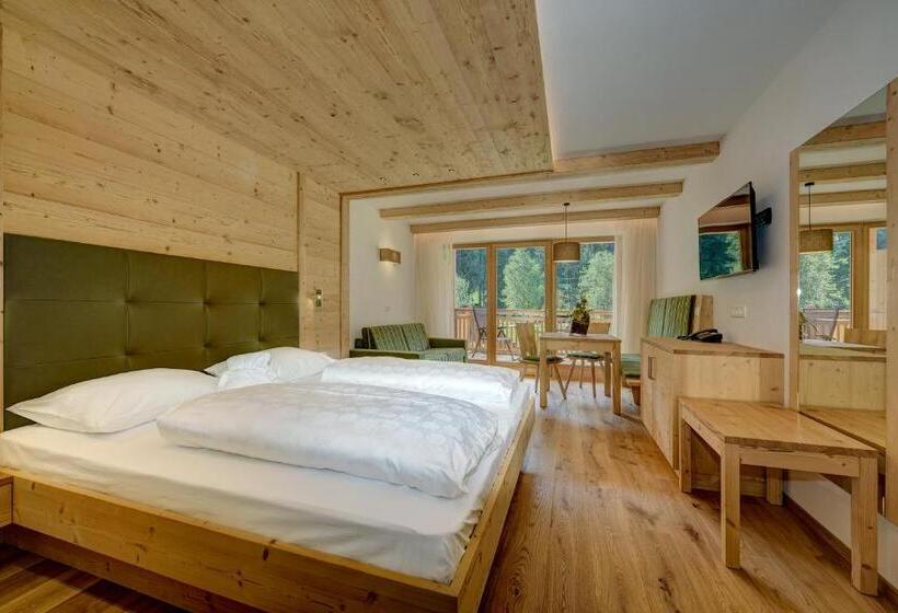 Люкс 2 Спальни, Alpine Nature Hotel Stoll