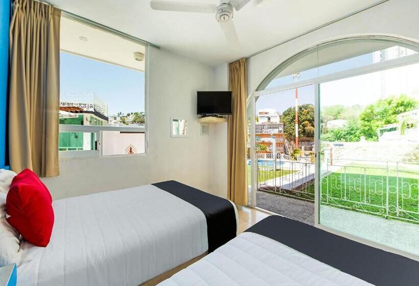 اتاق استاندارد سه نفره, Capital O Hotel El Mejicano, Acapulco