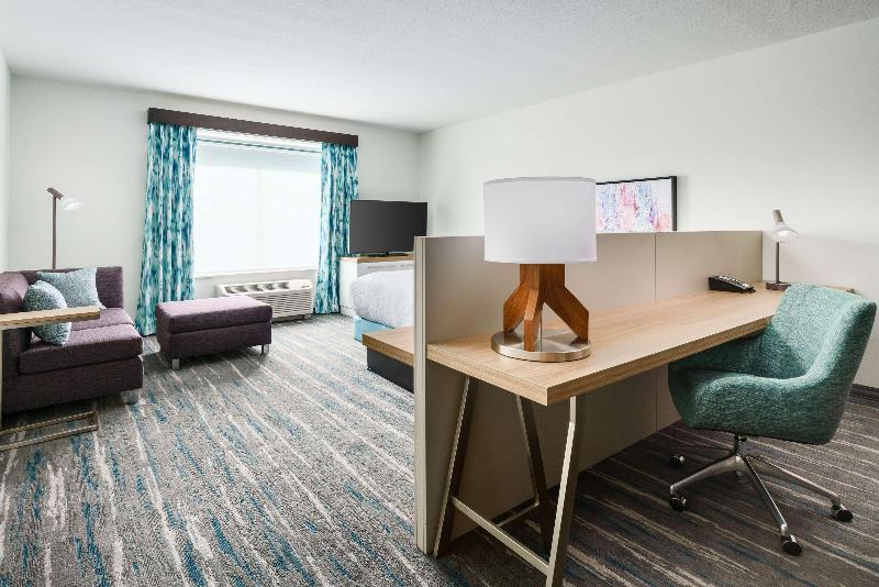 Quarto Estandar Cama King para Deficientes Físicos, Hilton Garden Inn Apopka City Center