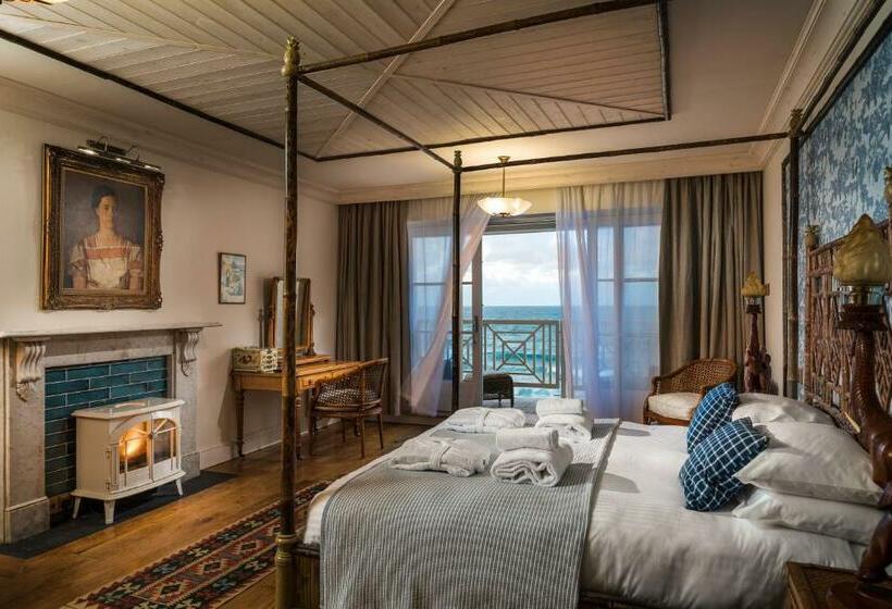اتاق سوپریور با تخت بزرگ, Tolcarne Beach Colonial Restaurant And Rooms