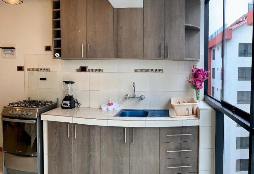 Апартаменты 1 Спальня, Cusco Magico 2   Aparthotel Condominio Las Torres Kayser Ii
