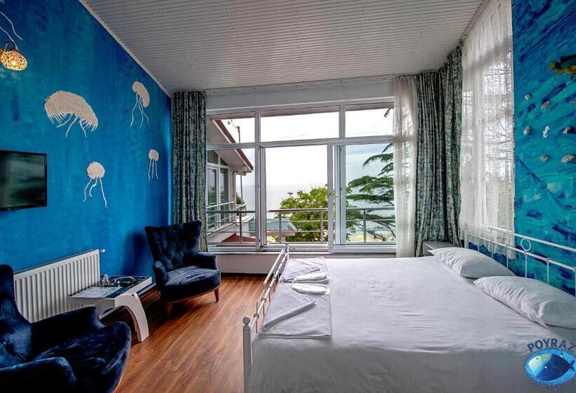 Апартаменты 1 Спальня Вид на Море, Poyraz Resort