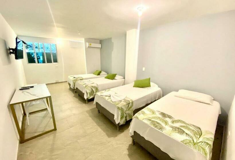 4인용 스탠다드 룸, Biohotel Rio Claro