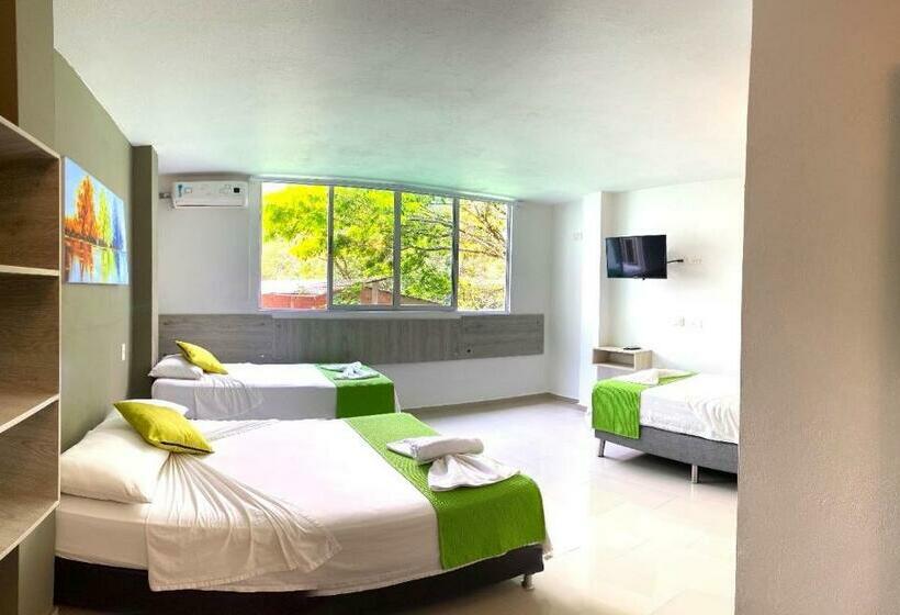 4인용 스탠다드 룸, Biohotel Rio Claro